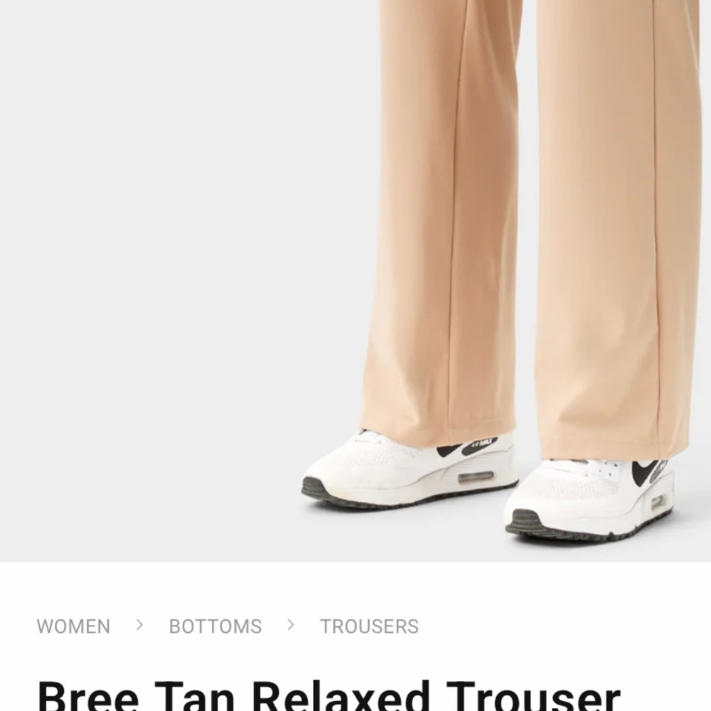 Bree Women's Tan Trousers